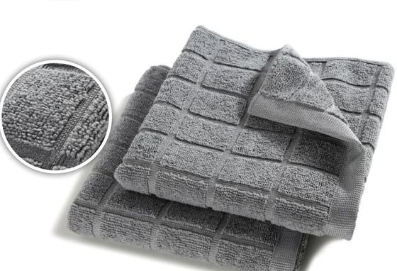Gray Color Microfiber Dish Cloth 40x40cm Microfiber Kitchen Cloth