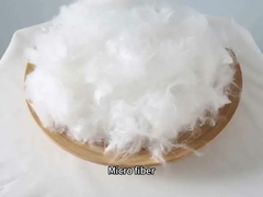 0.8D Polyester Staple Fiber Silicon Micro Fiber (Πολυεστέρας, συστατικές ίνες και μικρο-ίνες πυριτίου)